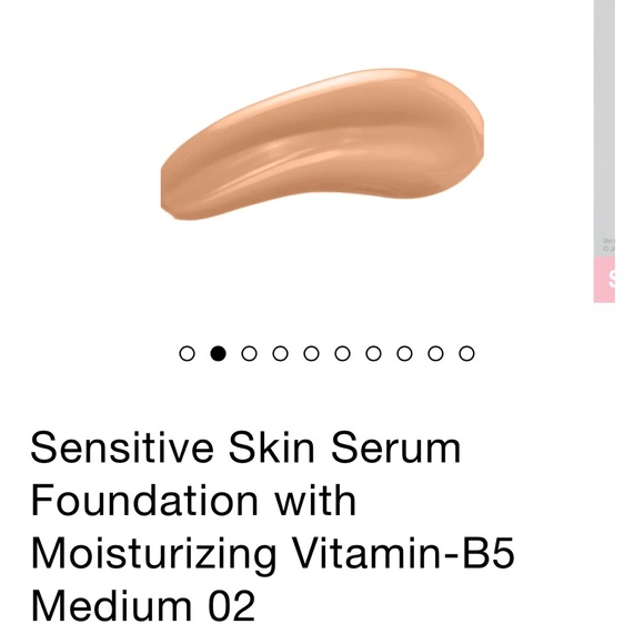 **NWT** Neutrogena Healthy Skin® Sensitive Skin Serum Foundation in Medium 02 - Picture 5 of 5